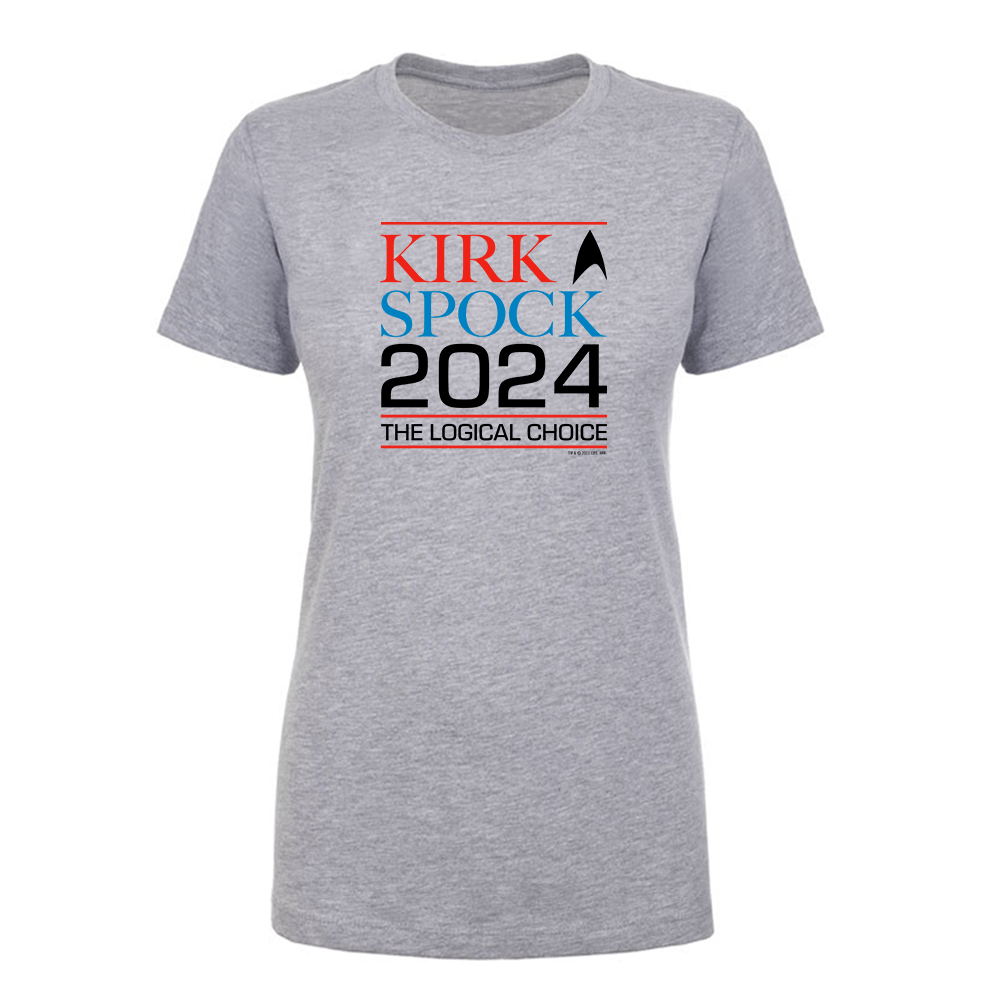 Star Trek: The Original Series Kirk & Spock 2024 Women's Short Sleeve T - Shirt - Paramount Shop