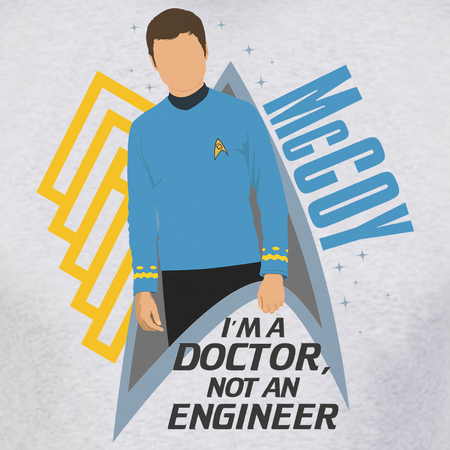 Star Trek: The Original Series McCoy Men's Tri - Blend T - Shirt - Paramount Shop