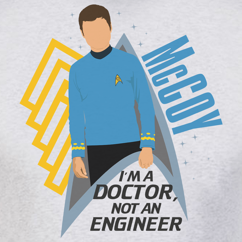 Star Trek: The Original Series McCoy Men's Tri - Blend T - Shirt - Paramount Shop