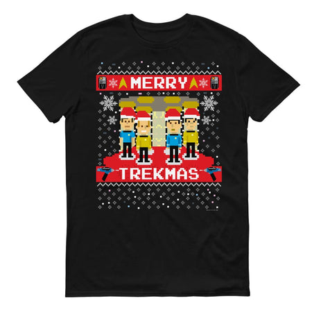 Star Trek: The Original Series Merry Trekmas Adult Short Sleeve T - Shirt - Paramount Shop