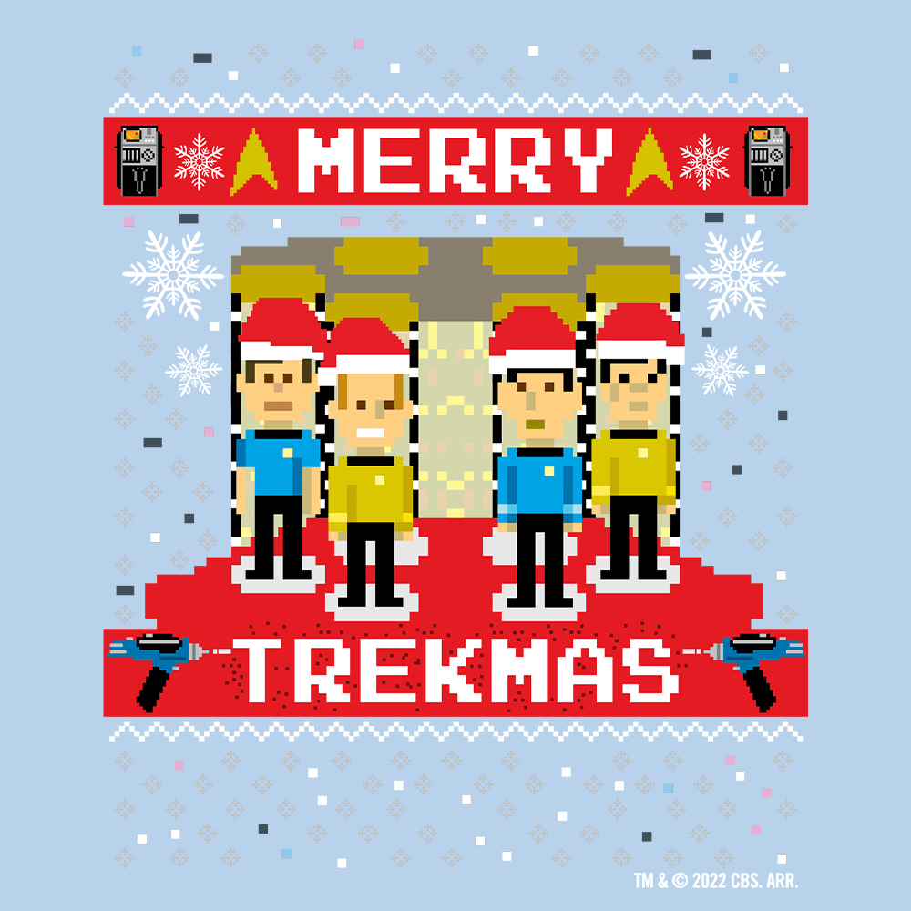 Star Trek: The Original Series Merry Trekmas Baby Bodysuit - Paramount Shop