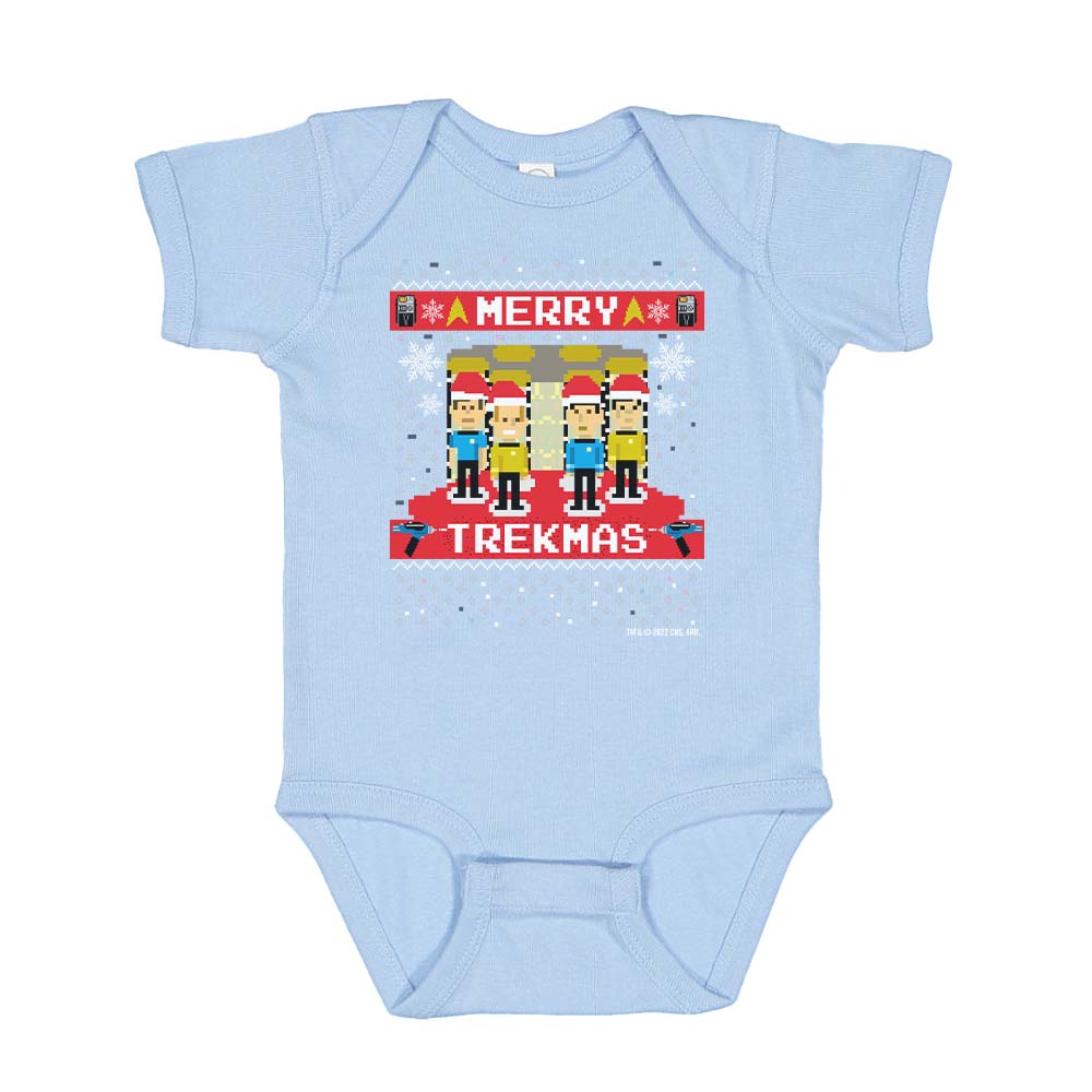 Star Trek: The Original Series Merry Trekmas Baby Bodysuit - Paramount Shop