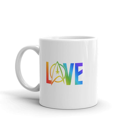 Star Trek: The Original Series Pride Love White Mug - Paramount Shop