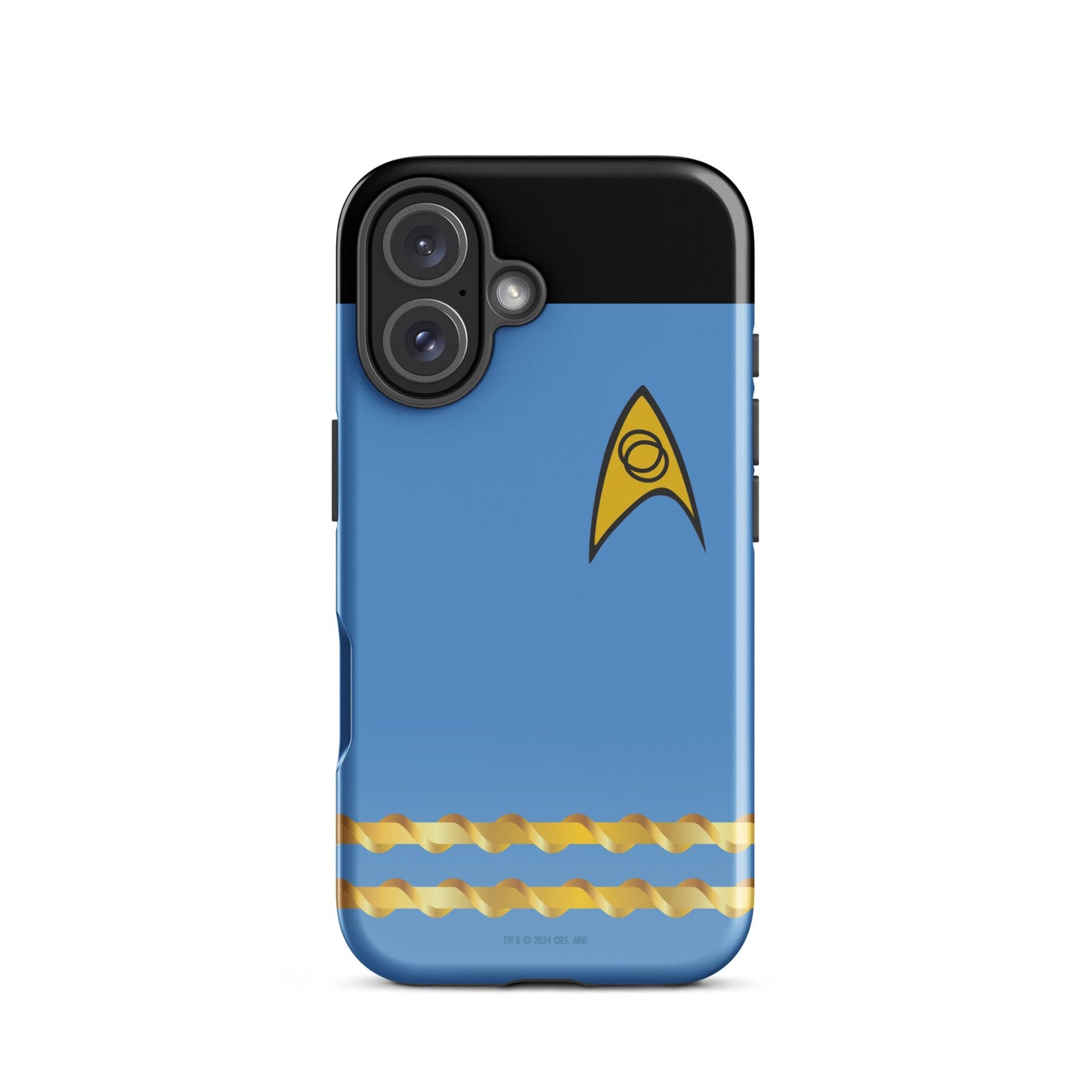 Star Trek: The Original Series Science Uniform Tough Phone Case - iPhone - Paramount Shop