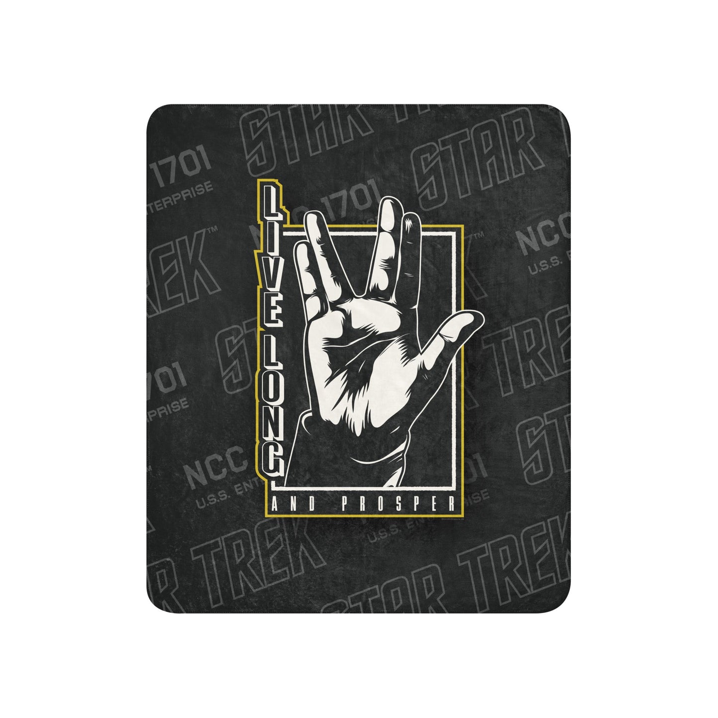 Star Trek: The Original Series Sherpa Blanket Live Long And Prosper - Paramount Shop