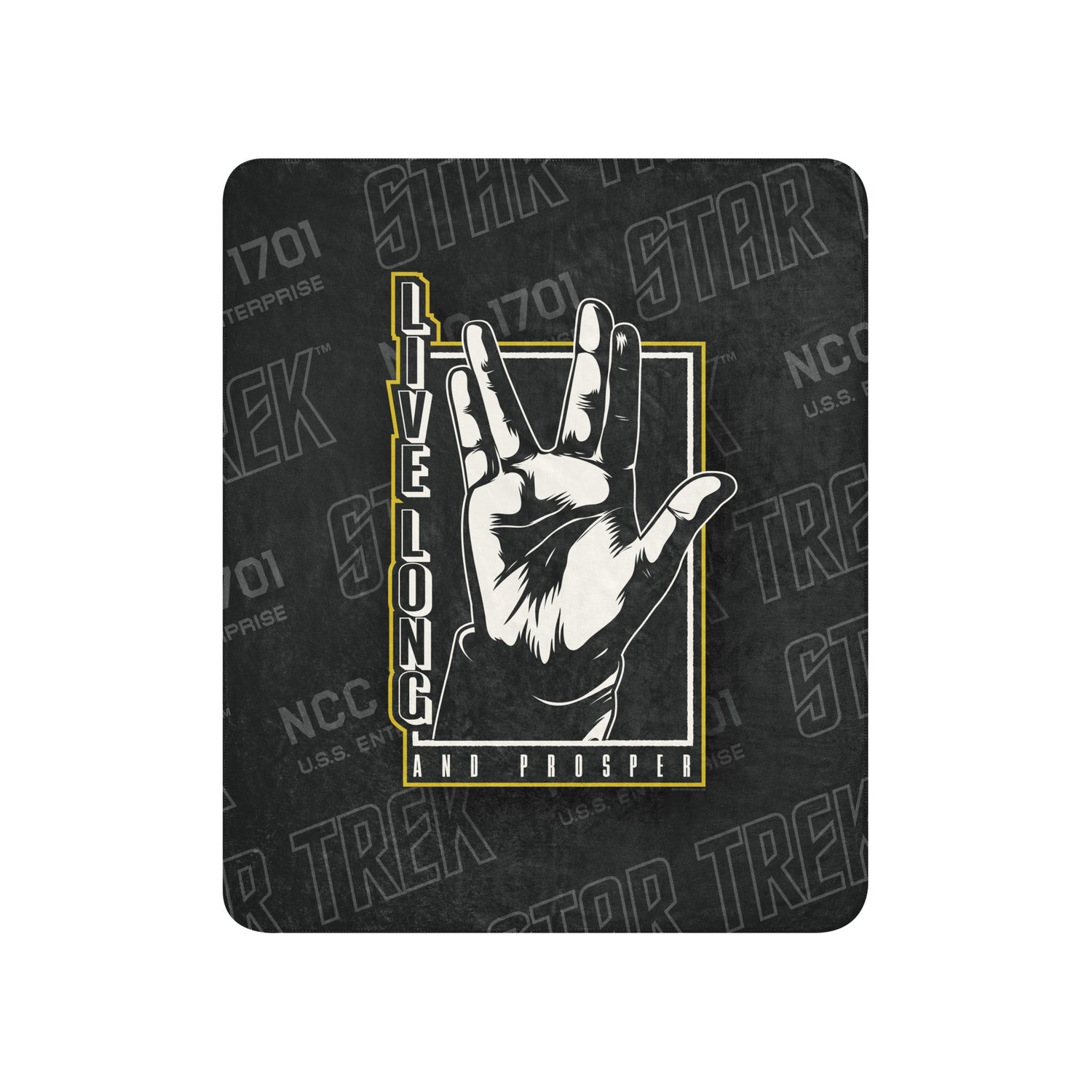 Star Trek: The Original Series Sherpa Blanket Live Long And Prosper - Paramount Shop