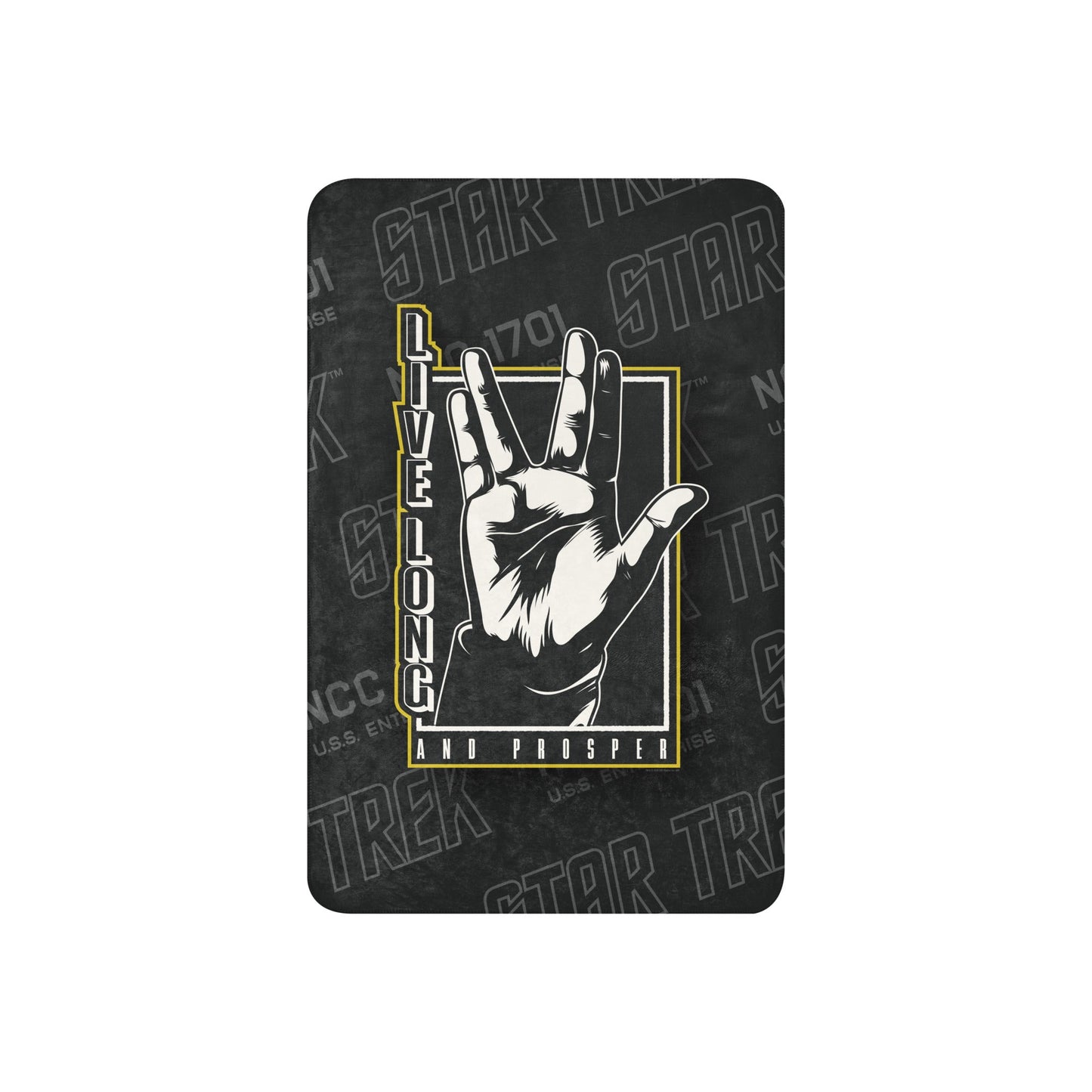Star Trek: The Original Series Sherpa Blanket Live Long And Prosper - Paramount Shop