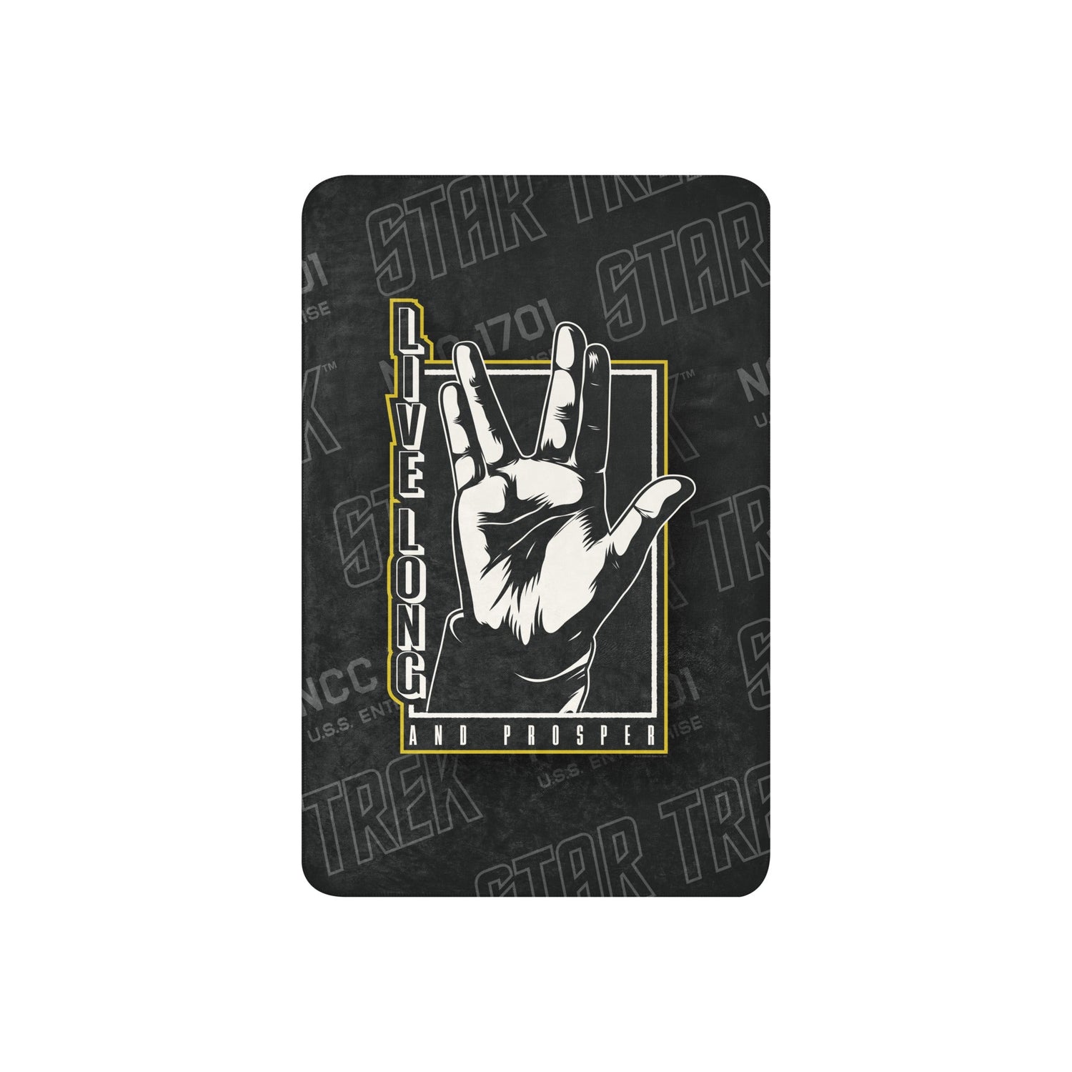 Star Trek: The Original Series Sherpa Blanket Live Long And Prosper - Paramount Shop