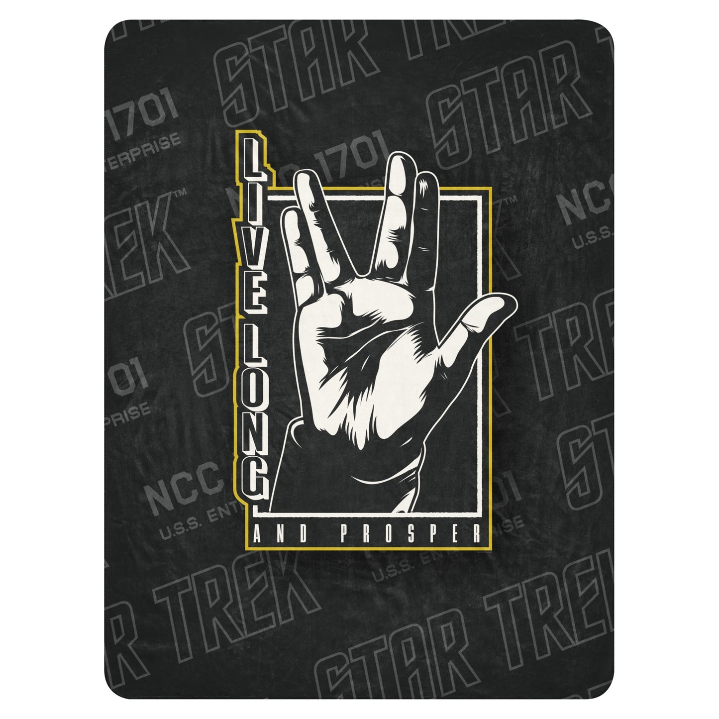 Star Trek: The Original Series Sherpa Blanket Live Long And Prosper - Paramount Shop
