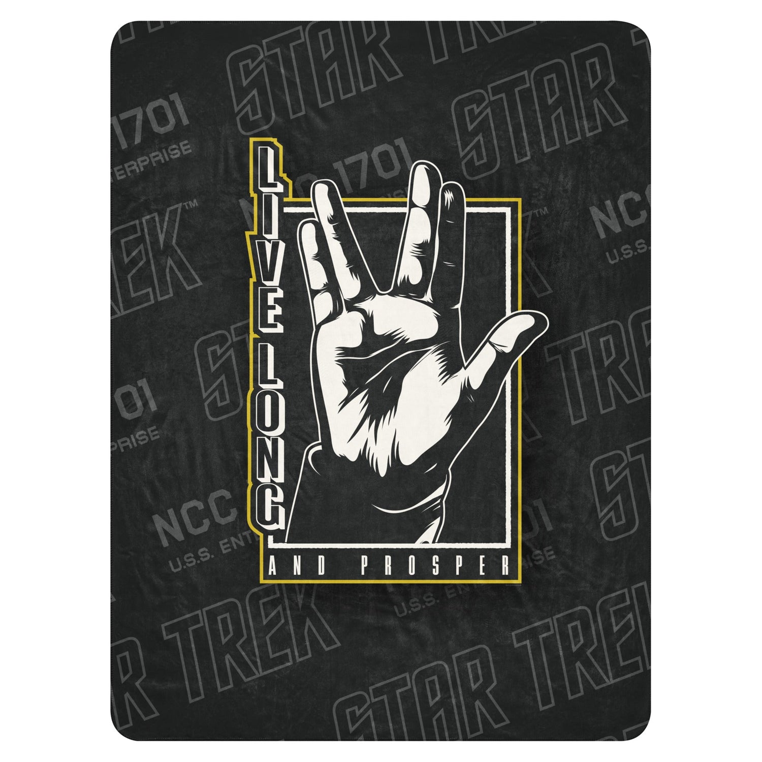 Star Trek: The Original Series Sherpa Blanket Live Long And Prosper - Paramount Shop