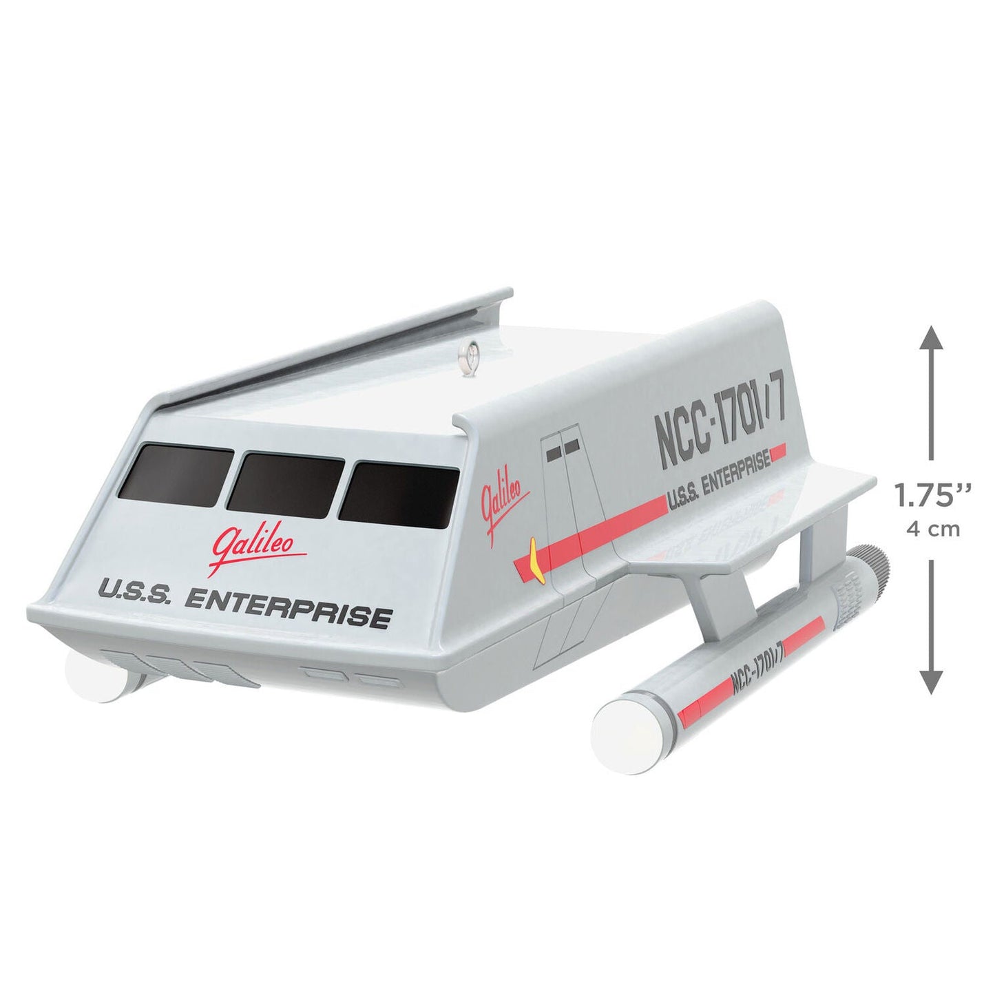 Star Trek: The Original Series Shuttlecraft Galileo NCC-1701/7 Ornament with Sound - Paramount Shop