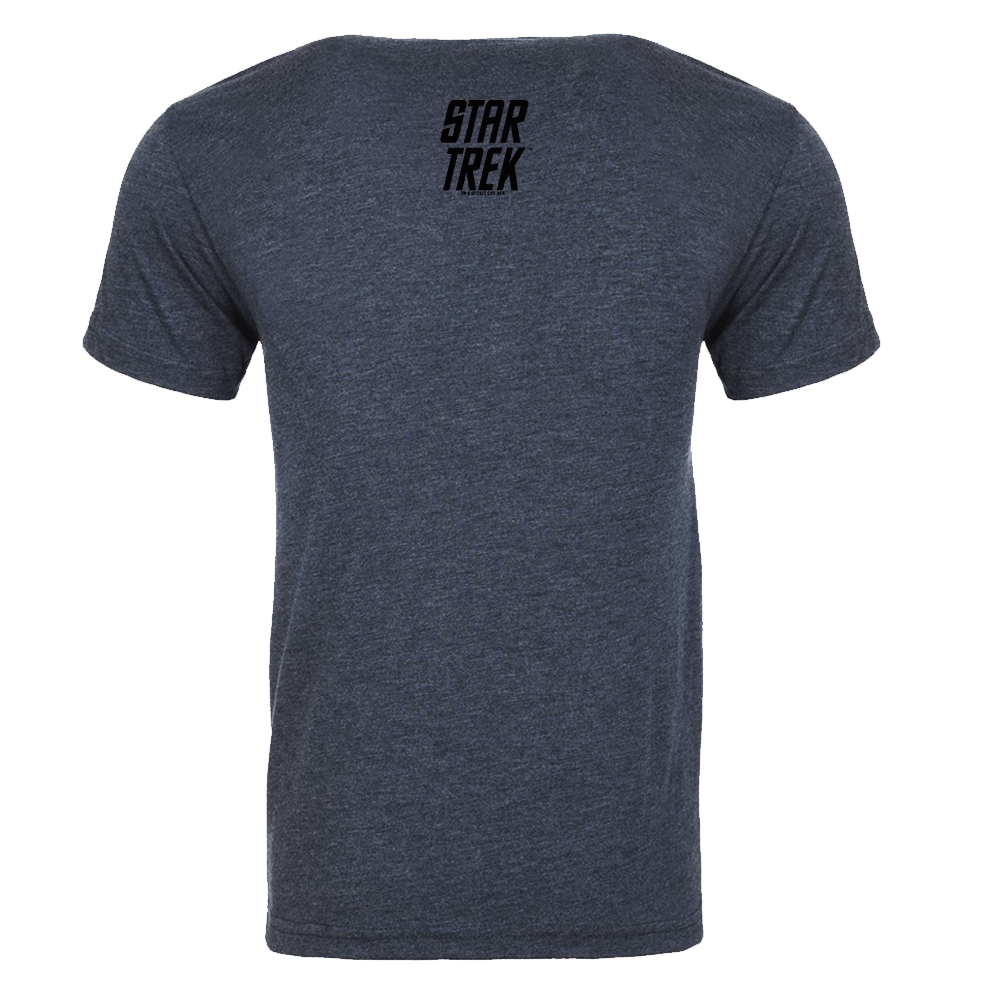 Star Trek: The Original Series Spock Live Long and Prosper Men's Tri - Blend T - Shirt - Paramount Shop