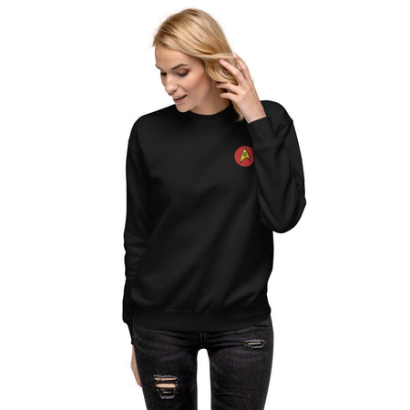 Star Trek: The Original Series Sweatshirt Embroidered Operations Badge - Paramount Shop