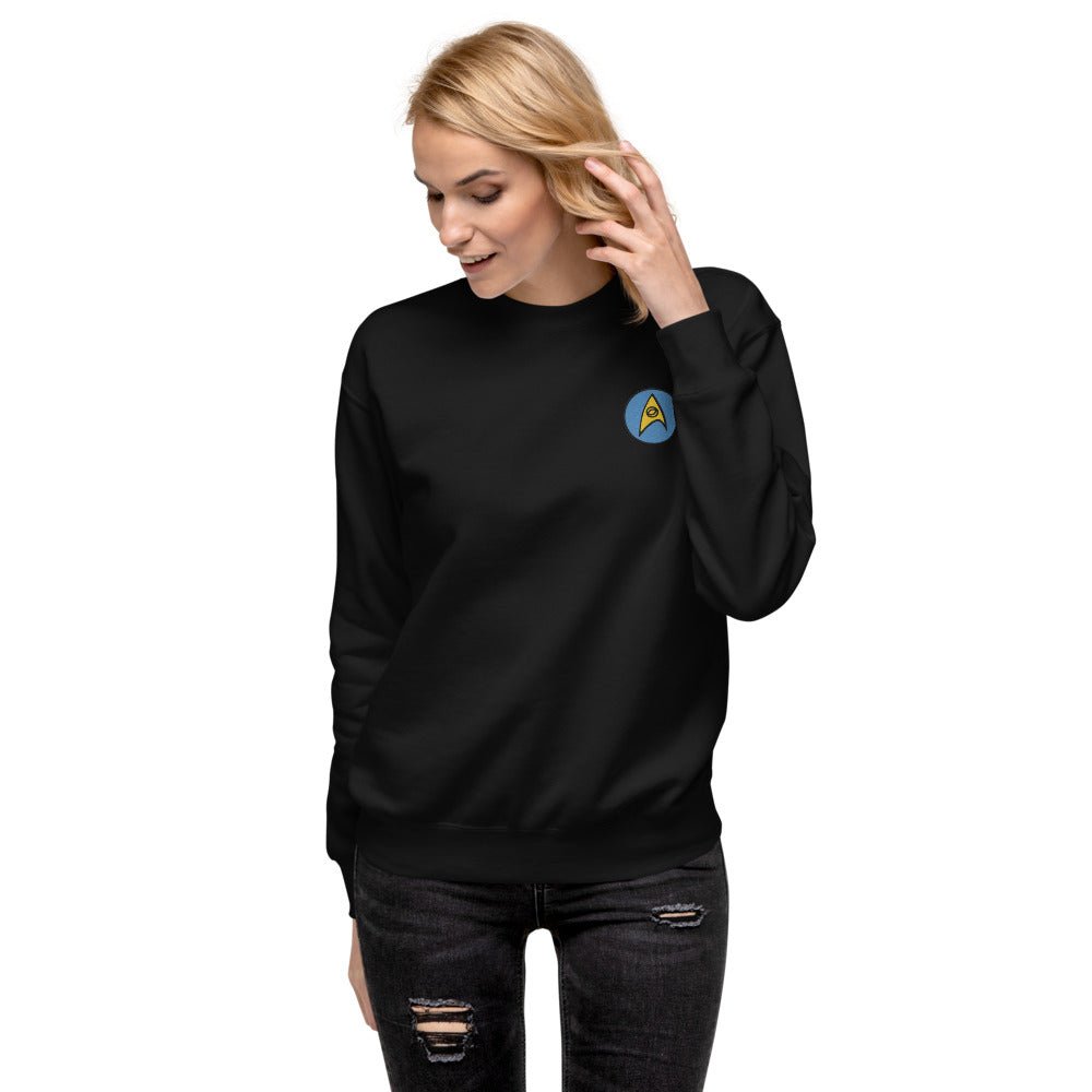 Star Trek: The Original Series Sweatshirt Embroidered Science Badge - Paramount Shop