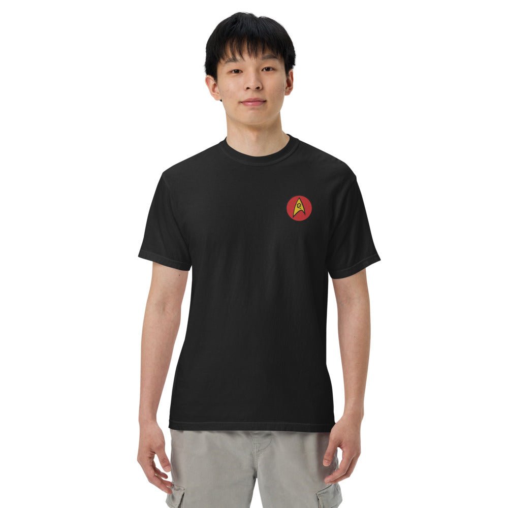 Star Trek: The Original Series T-Shirt Embroidered Operations Badge - Paramount Shop
