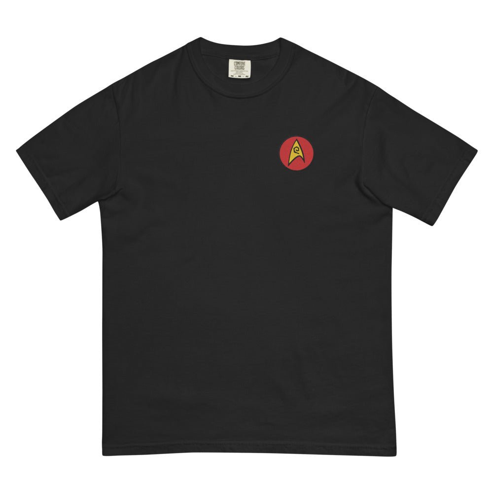 Star Trek: The Original Series T-Shirt Embroidered Operations Badge - Paramount Shop