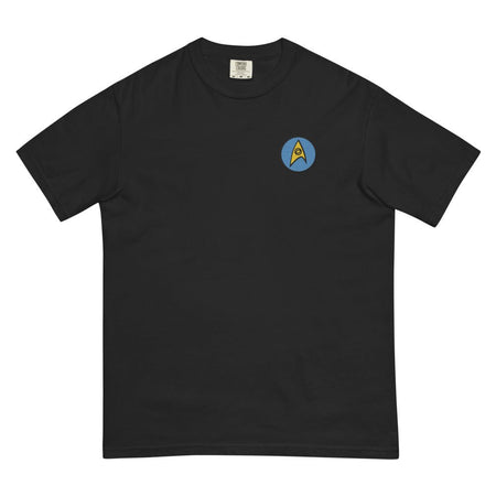 Star Trek: The Original Series T-Shirt Embroidered Science Badge - Paramount Shop