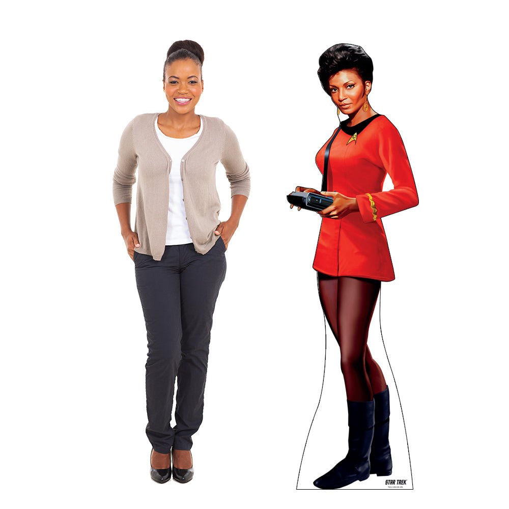 Star Trek: The Original Series Uhura Life - Sized Cardboard Cutout Standee - Paramount Shop