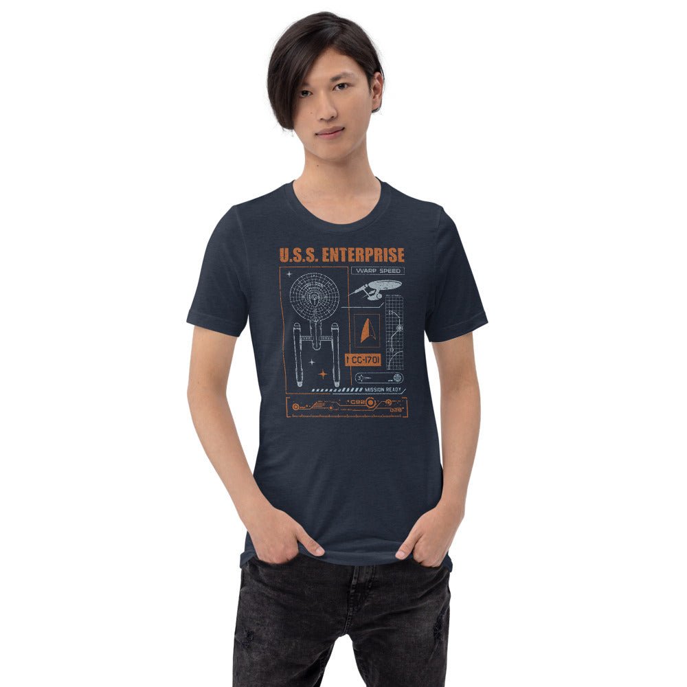 Star Trek U.S.S. Enterprise Mission Ready T-Shirt - Paramount Shop