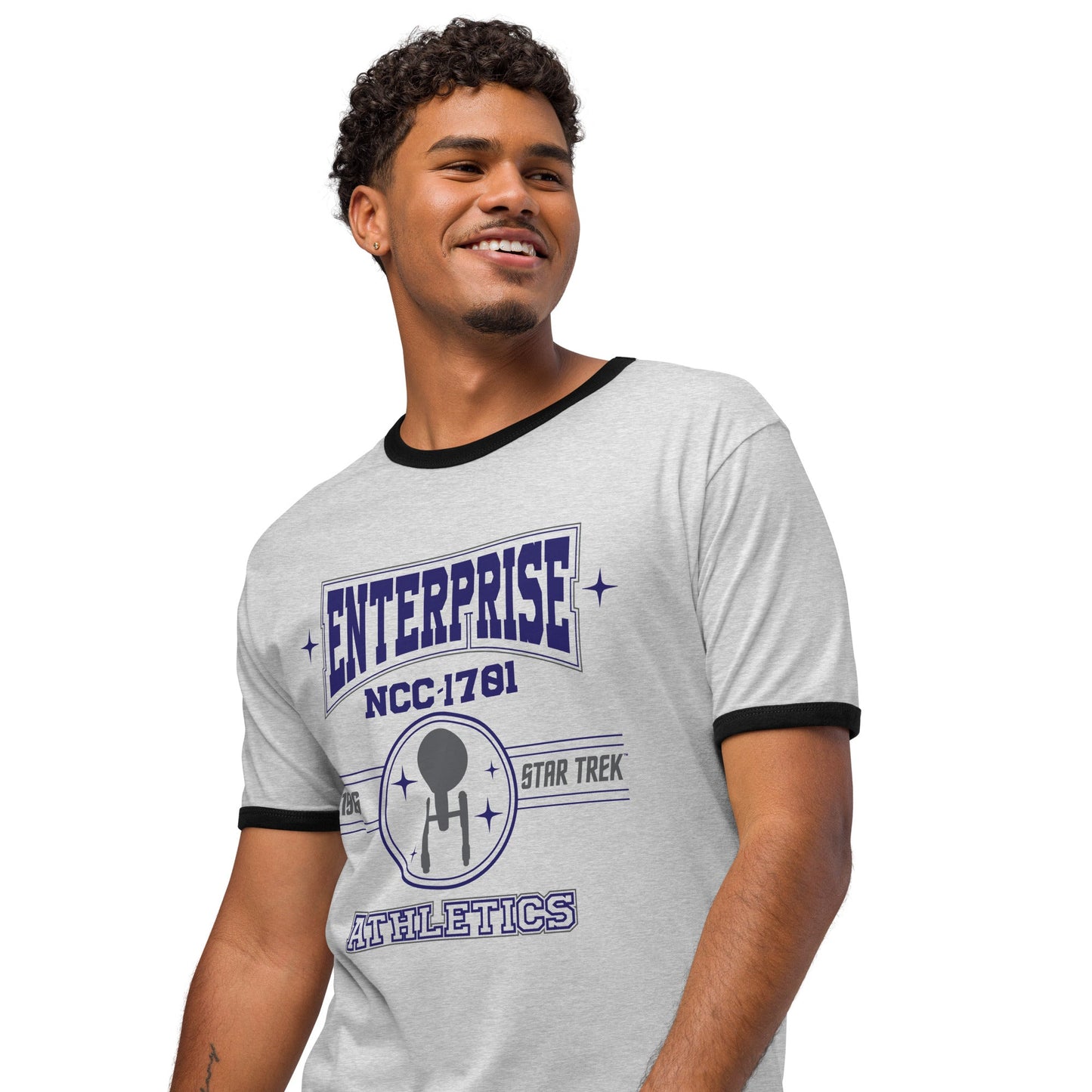 Star Trek: U.S.S Enterprise NCC - 1701 Ringer T-Shirt - Paramount Shop