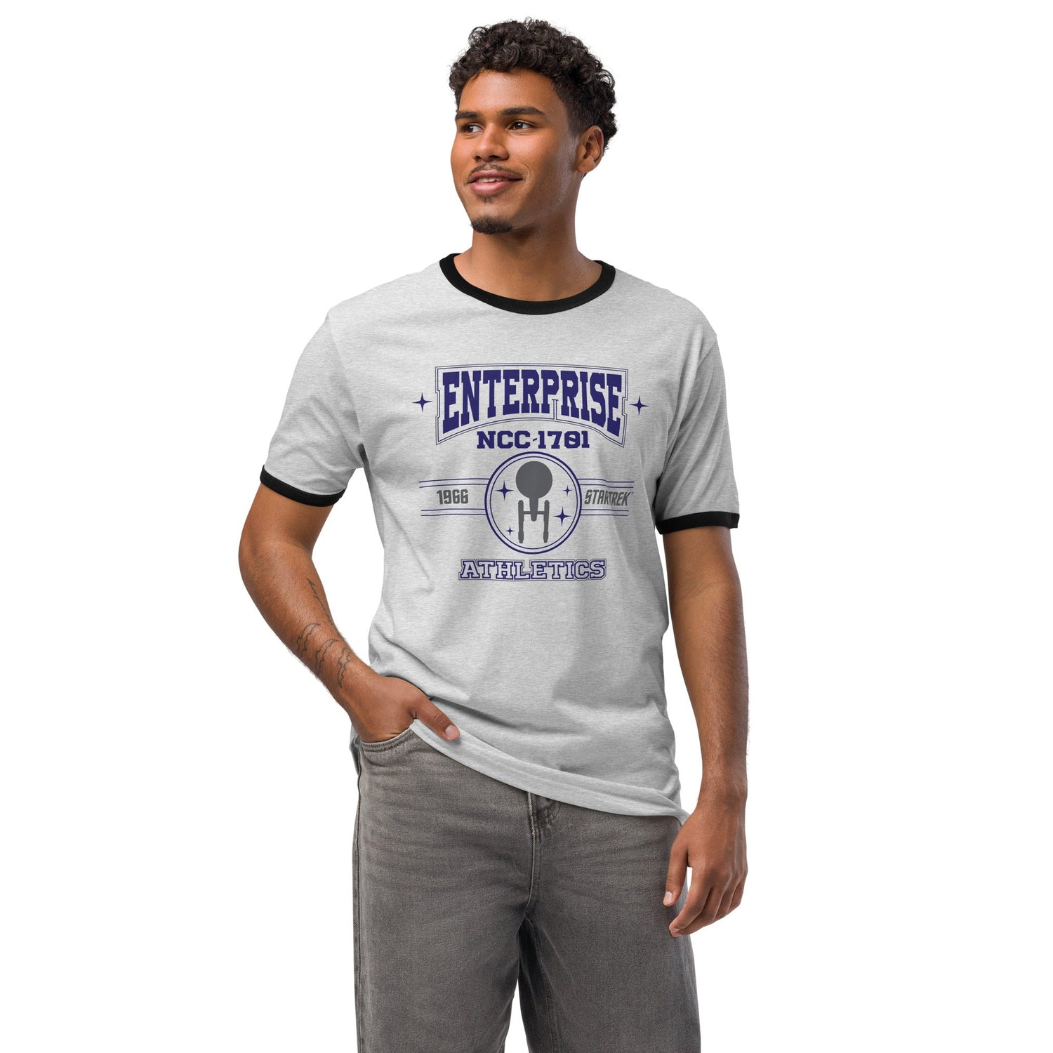 Star Trek: U.S.S Enterprise NCC - 1701 Ringer T-Shirt - Paramount Shop