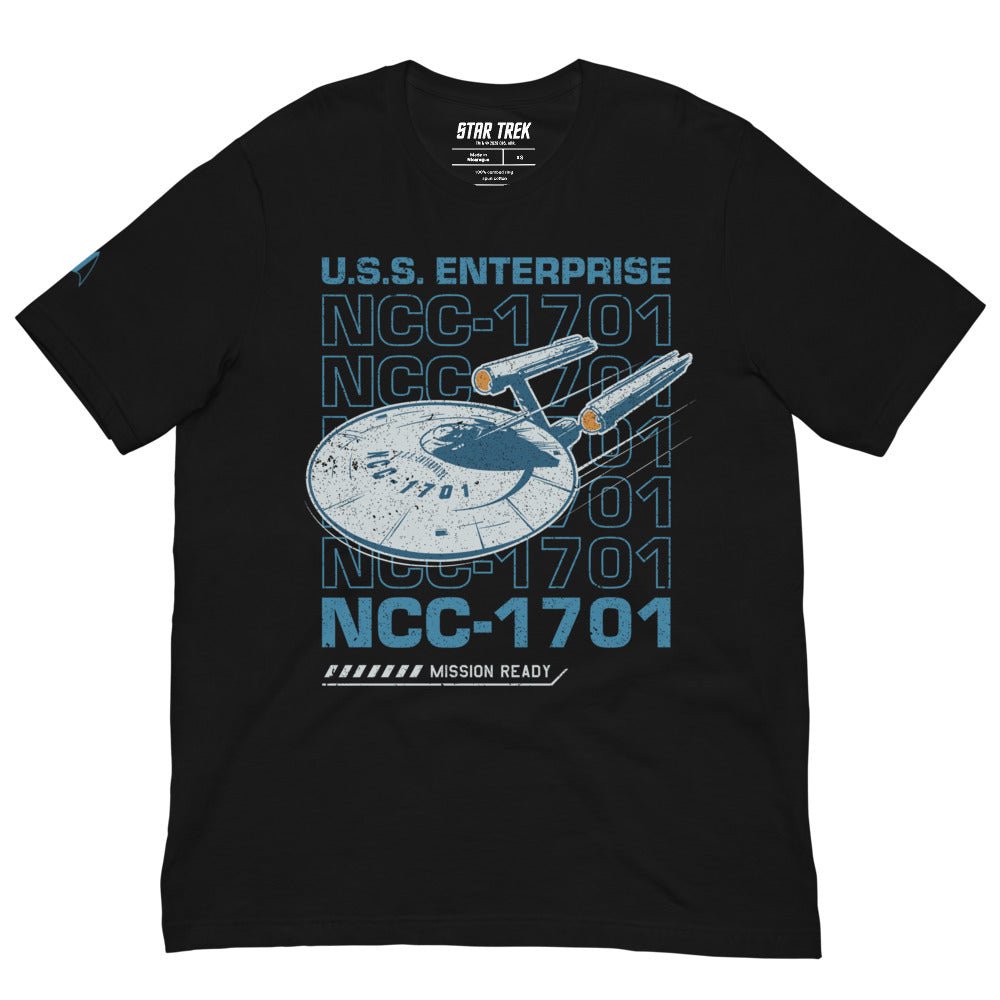 Star Trek U.S.S. Enterprise T-Shirt Mission Ready - Paramount Shop