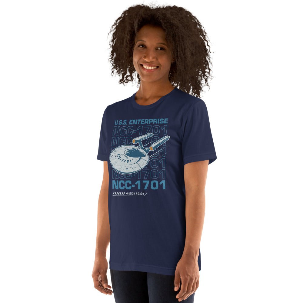 Star Trek U.S.S. Enterprise T-Shirt Mission Ready - Paramount Shop