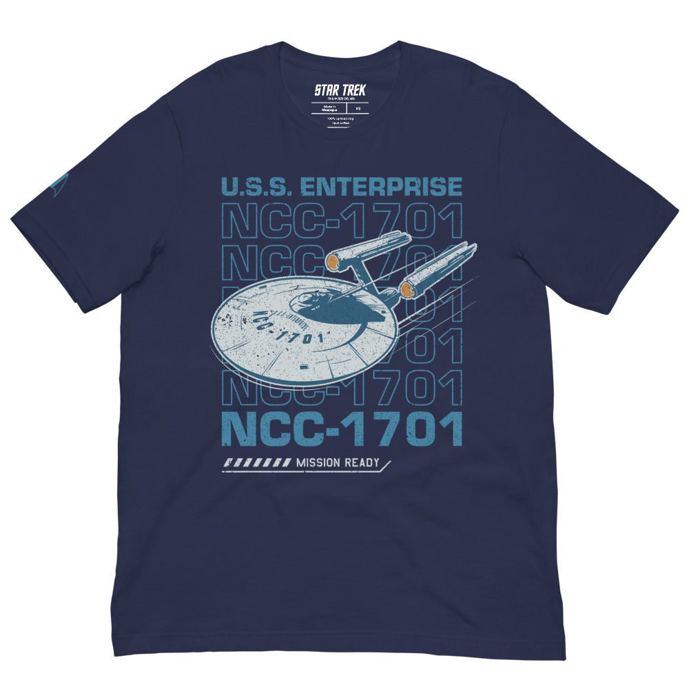 Star Trek U.S.S. Enterprise T-Shirt Mission Ready - Paramount Shop