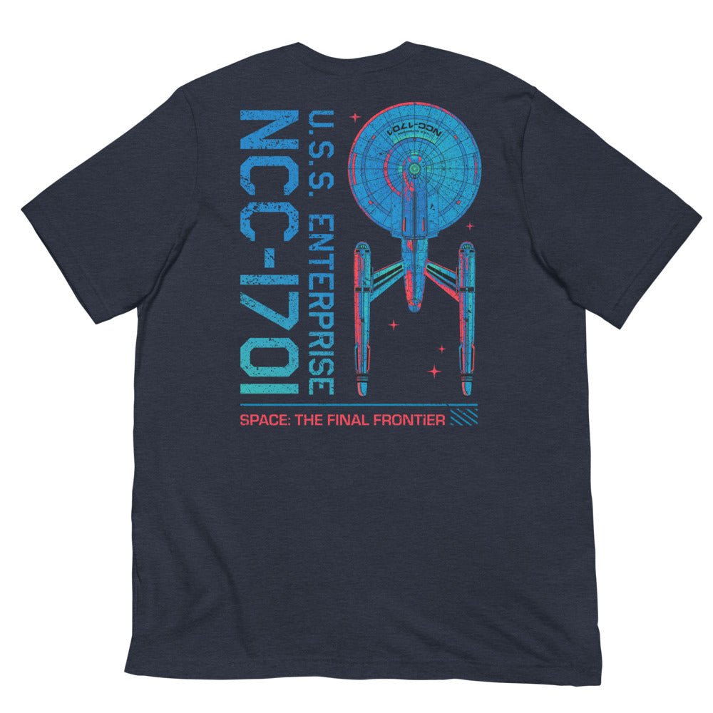 Star Trek U.S.S Enterprise T-Shirt The Final Frontier - Paramount Shop