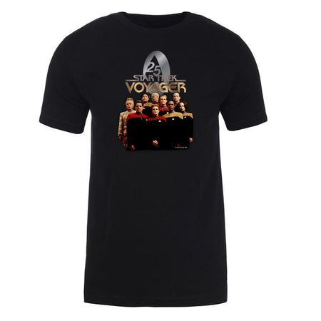 Star Trek: Voyager 25 Gold Original Crew Adult Short Sleeve T - Shirt - Paramount Shop