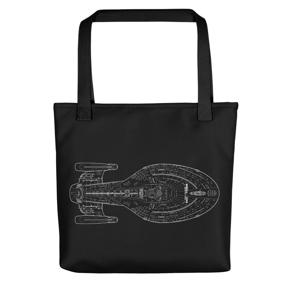 Star Trek: Voyager 25 Schematic Premium Tote Bag - Paramount Shop