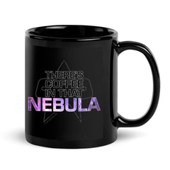Star Trek: Voyager Taza Negra Coffee In That Nebula - Negro / 11 oz