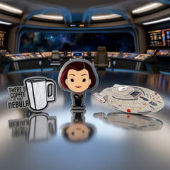 Star Trek: Voyager Janeway Limited Edition 3 Pin Set
