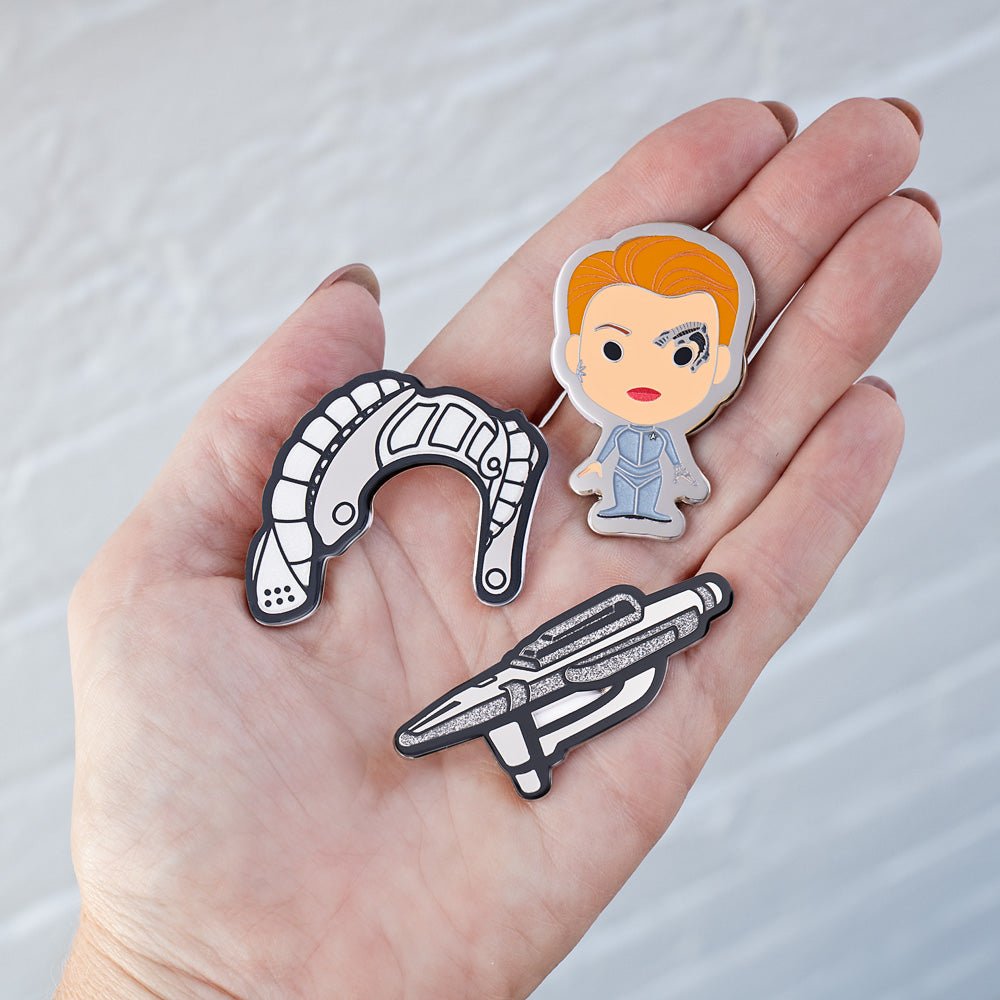 Star Trek: Voyager Pin Set Seven of Nine - Paramount Shop