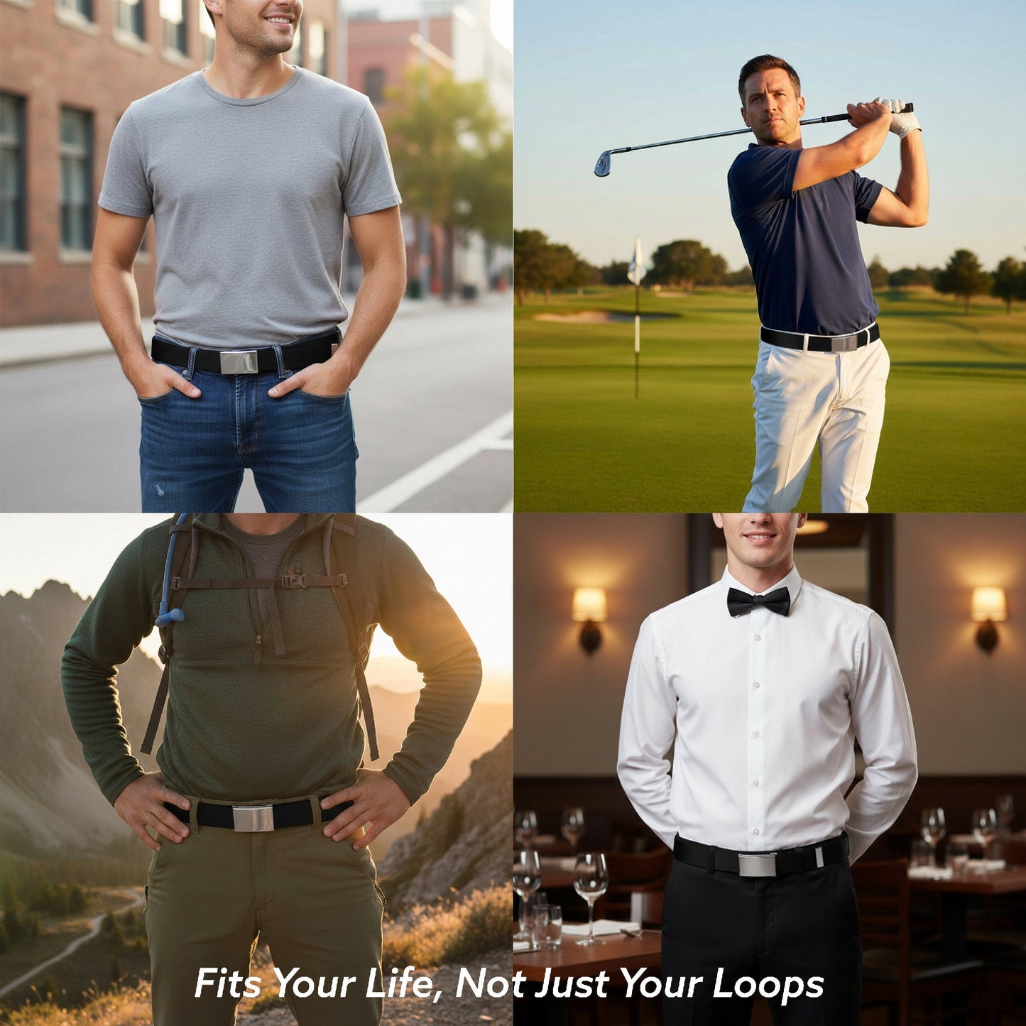 Star Trek: Voyager Title Logo Starfleet Space Web Belt - Paramount Shop