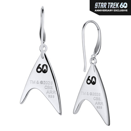 Star Trek x RockLove 60th Anniversary Diamond Earrings - Paramount Shop