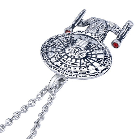 Star Trek x RockLove USS Enterprise - D Starship Necklace - Paramount Shop
