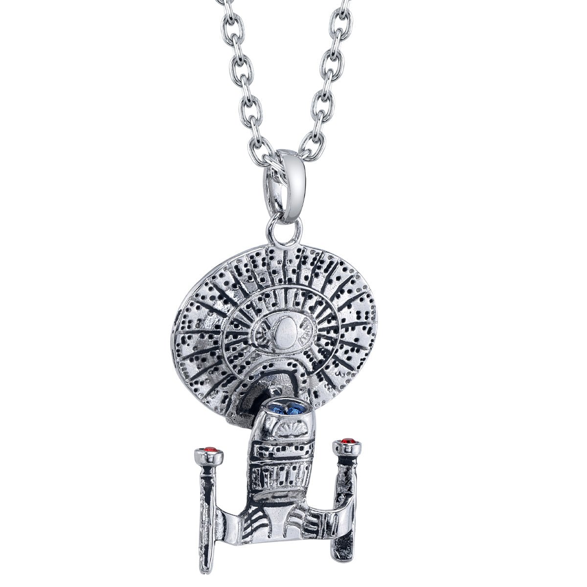 Star Trek x RockLove USS Enterprise - D Starship Necklace - Paramount Shop