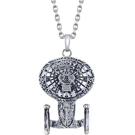 Star Trek x RockLove USS Enterprise - D Starship Necklace - Paramount Shop