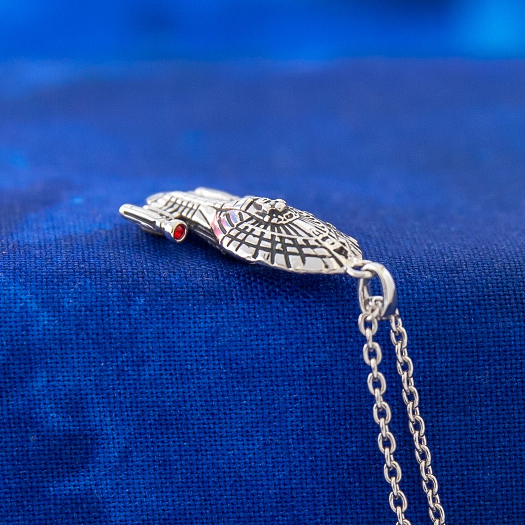 Star Trek x RockLove USS Voyager Starship Necklace - Paramount Shop