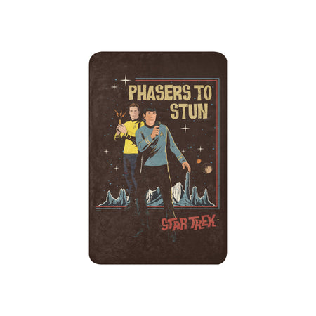 Star Trek: The Original Series Phasers To Stun Premium Sherpa-Decke