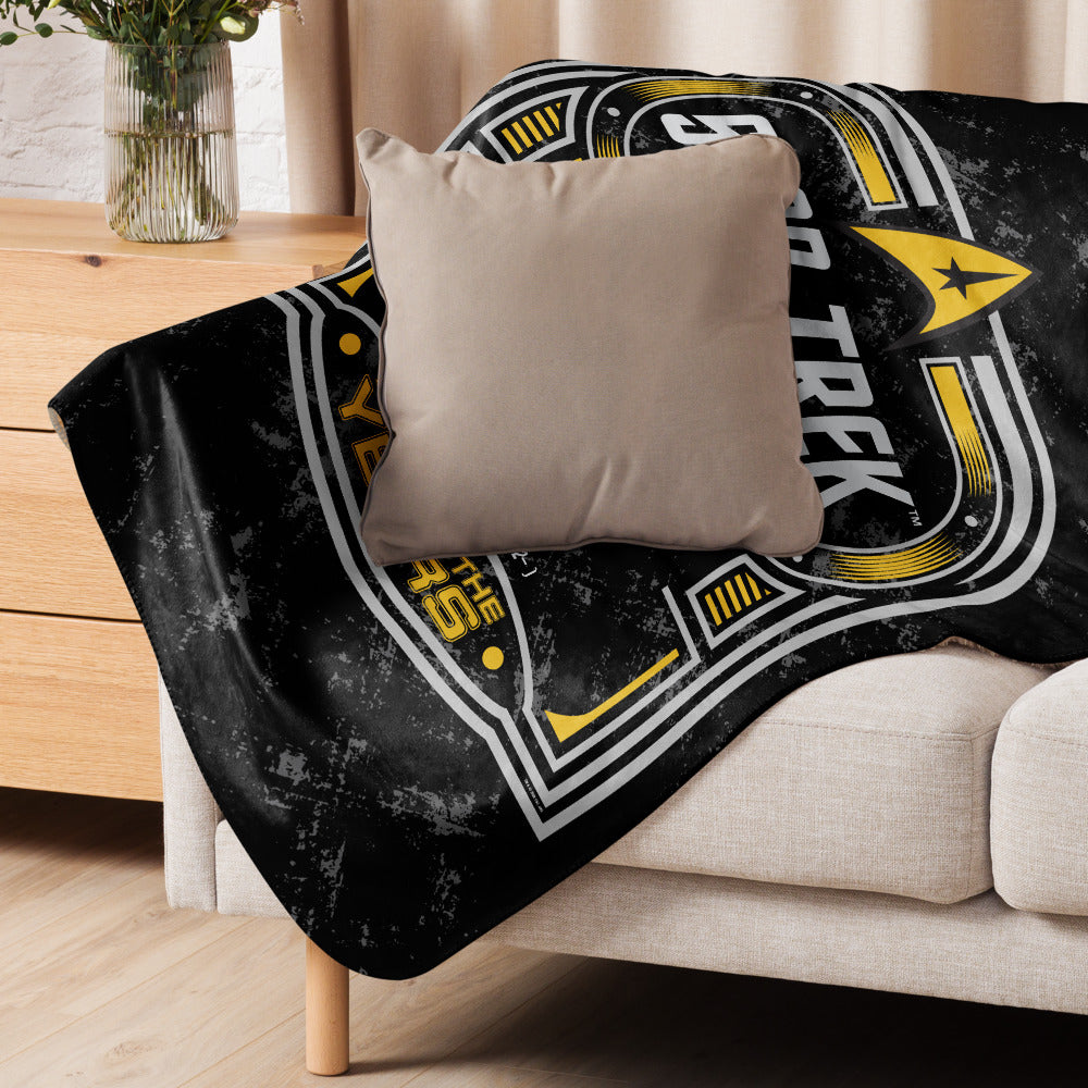 Star Trek Sherpa Blanket Through The Years
