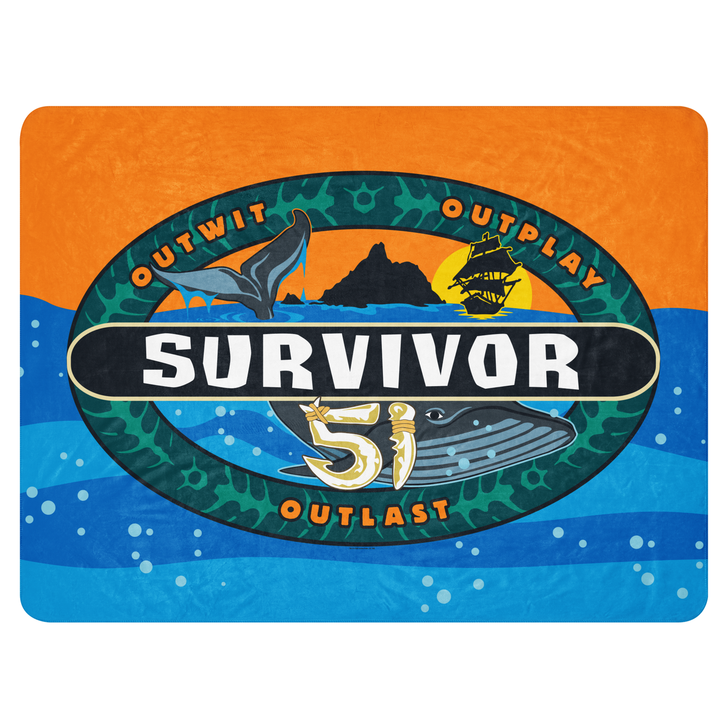 Survivor Sherpa Blanket Season 51
