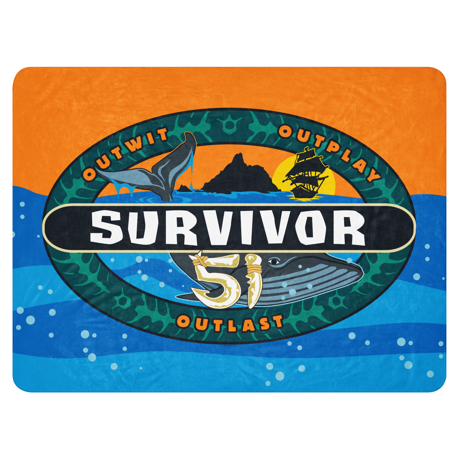 Survivor Sherpa Blanket Season 51