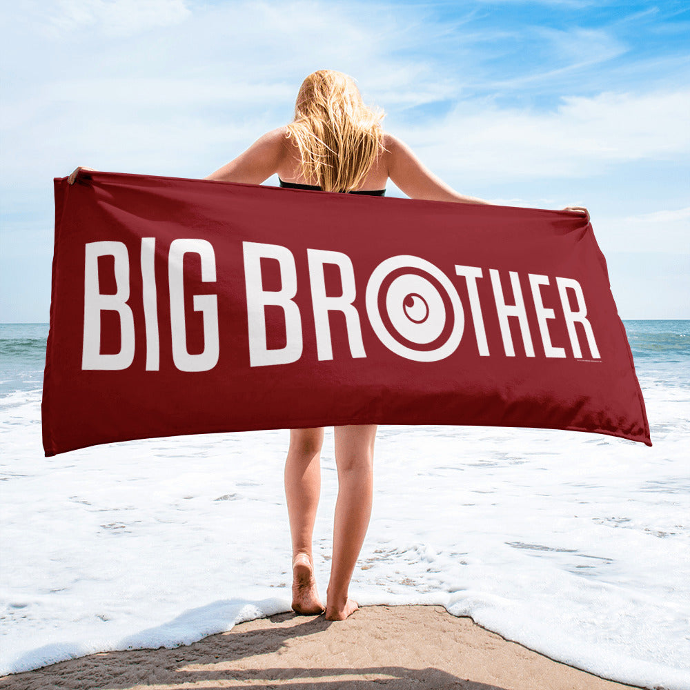 Big Brother Saison 27 Logo Strandhandtuch