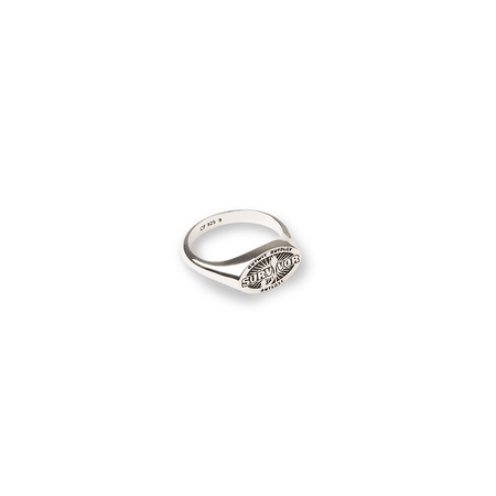 Survivor 50th Season Silver Signet Ring - Paramount Shop