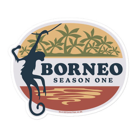 Survivor Borneo Die Cut Sticker - Paramount Shop