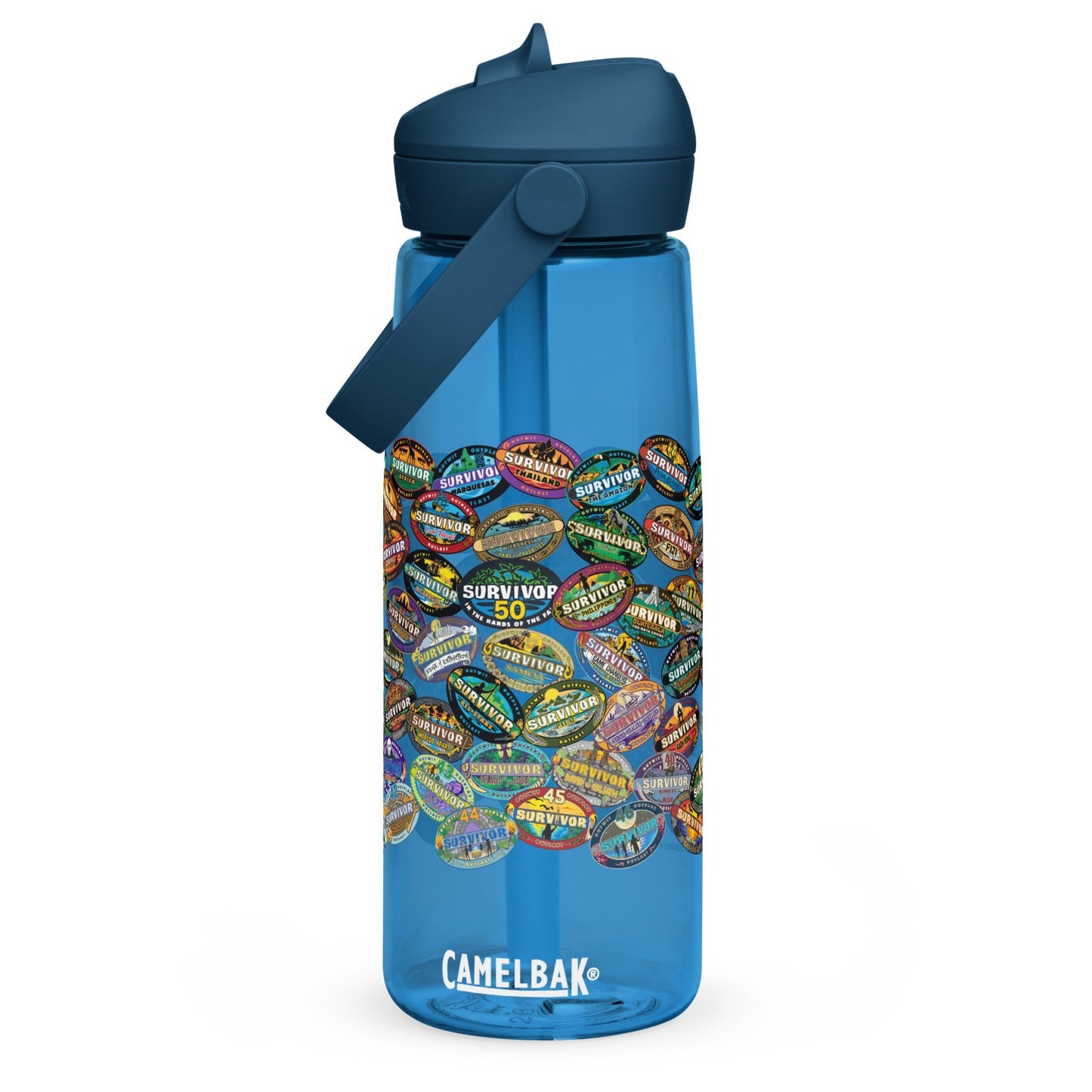 Survivor CamelBack Water Bottle 50 Seasons Logo - Paramount Shop