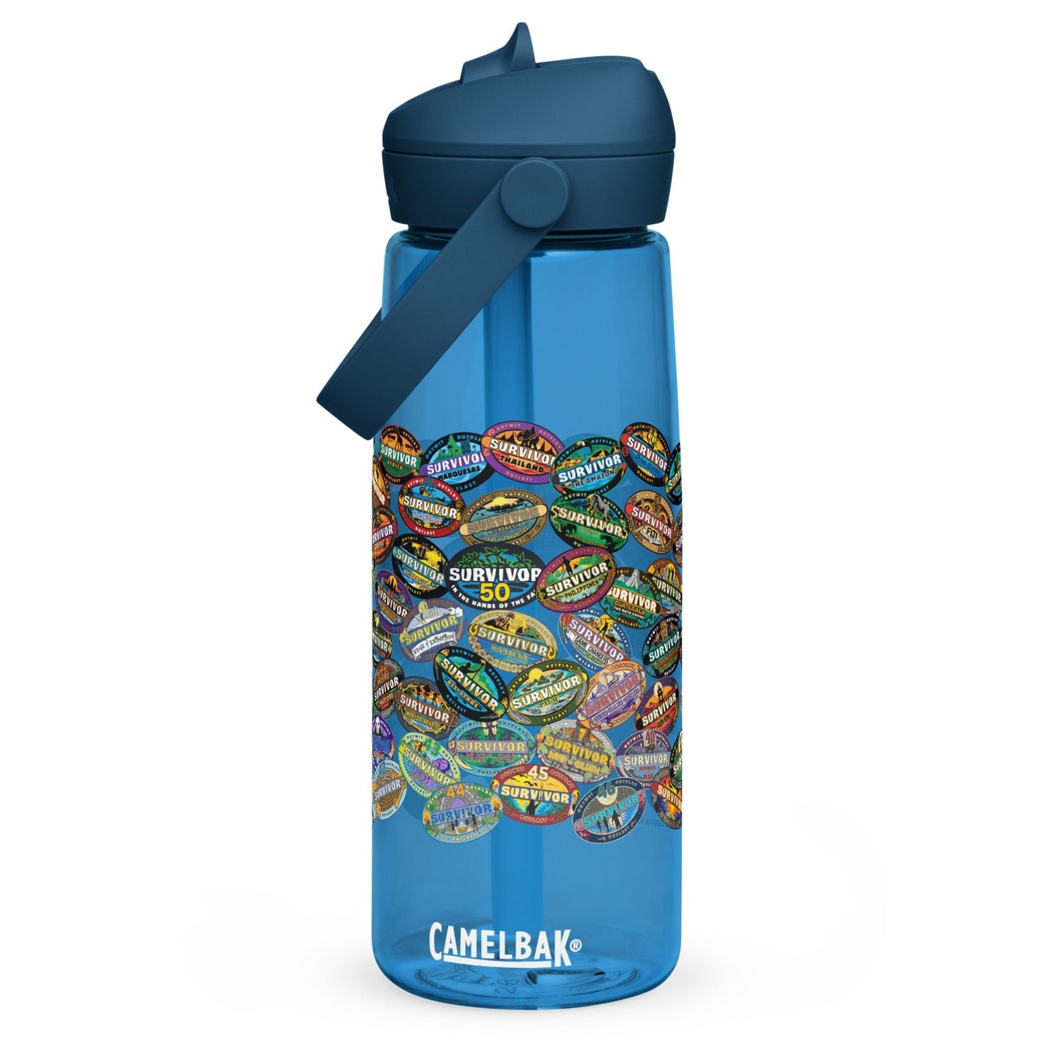 Survivor CamelBack Water Bottle 50 Seasons Logo - Paramount Shop