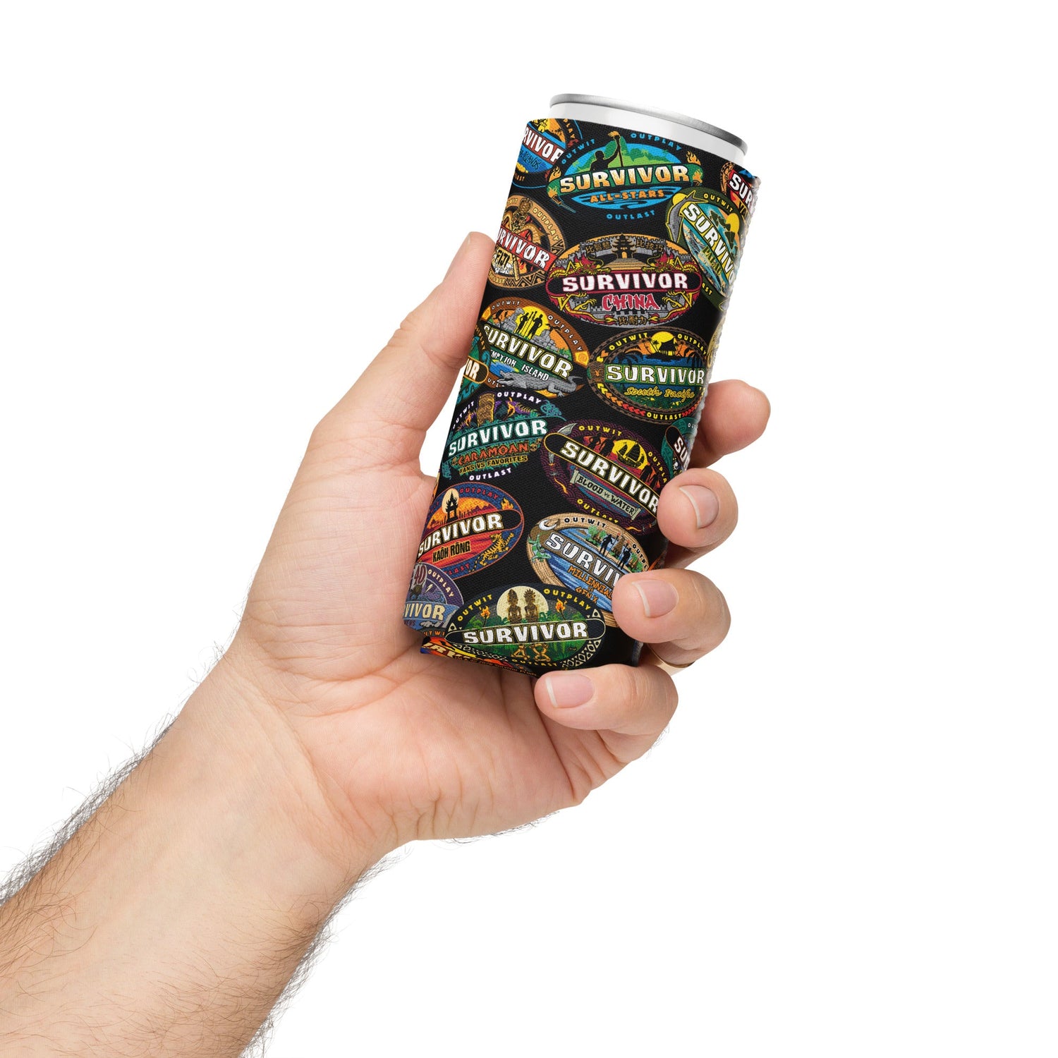 Survivor Can Cooler Logo Toss - Paramount Shop